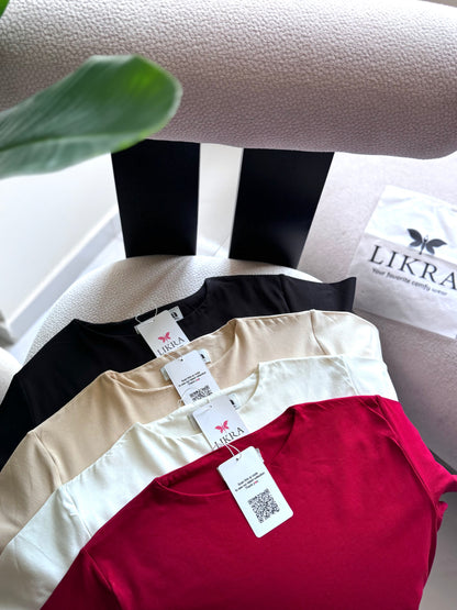 Half-Sleeve Cotton Basic