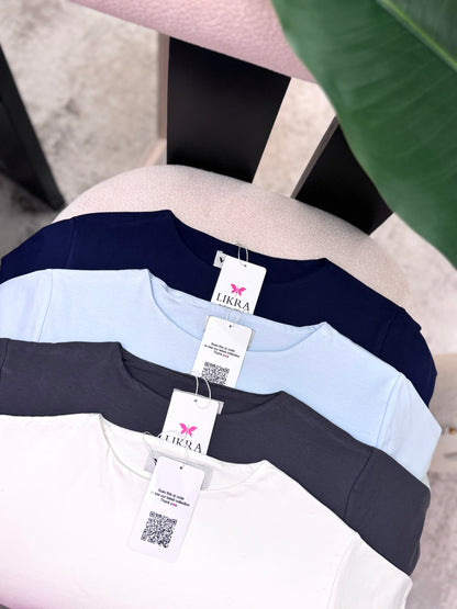 Half-Sleeve Cotton Basic