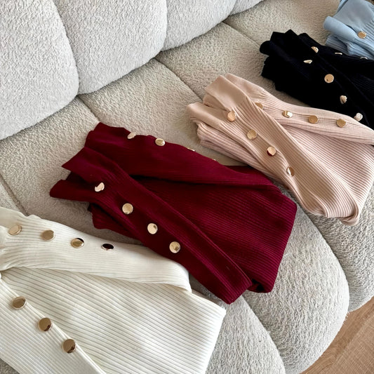 Half button pullover