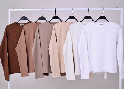 Long-Sleeve Cotton Basic